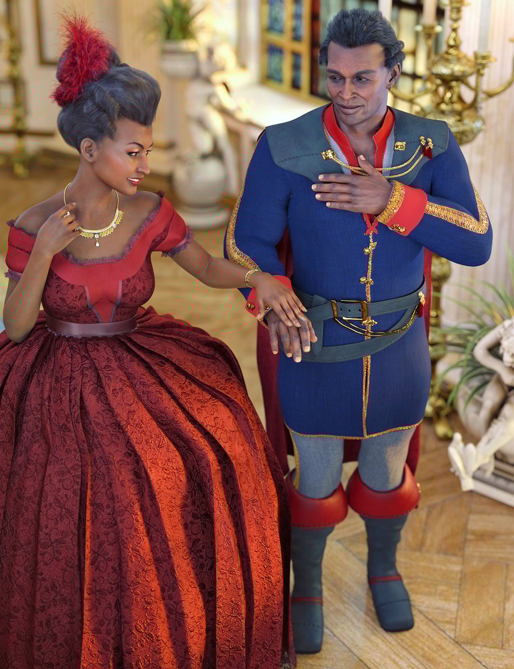 图片[1]-[daz服装] dForce魅力无穷创世纪8.1男性装备-DAZ爱好者