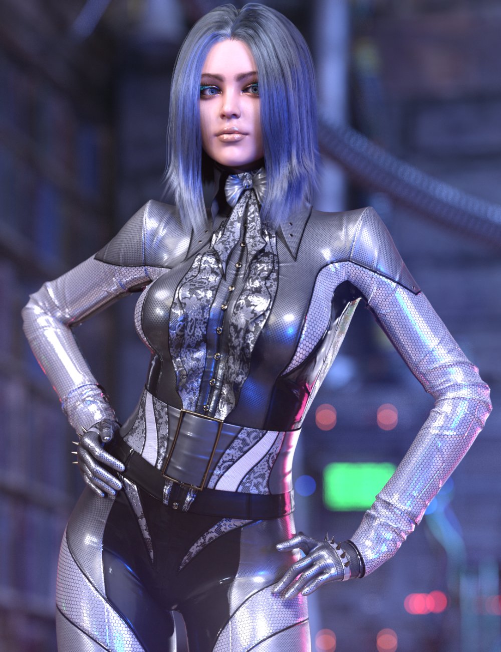 图片[1]-[daz服装] HM Almira服装添加纹理-DAZ爱好者