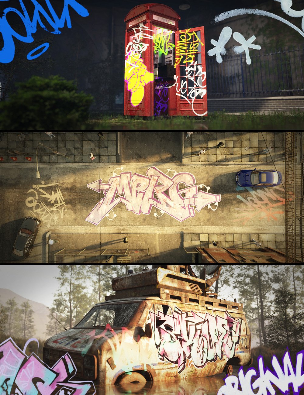 图片[1]-[daz插件] Iray Street涂鸦-DAZ爱好者