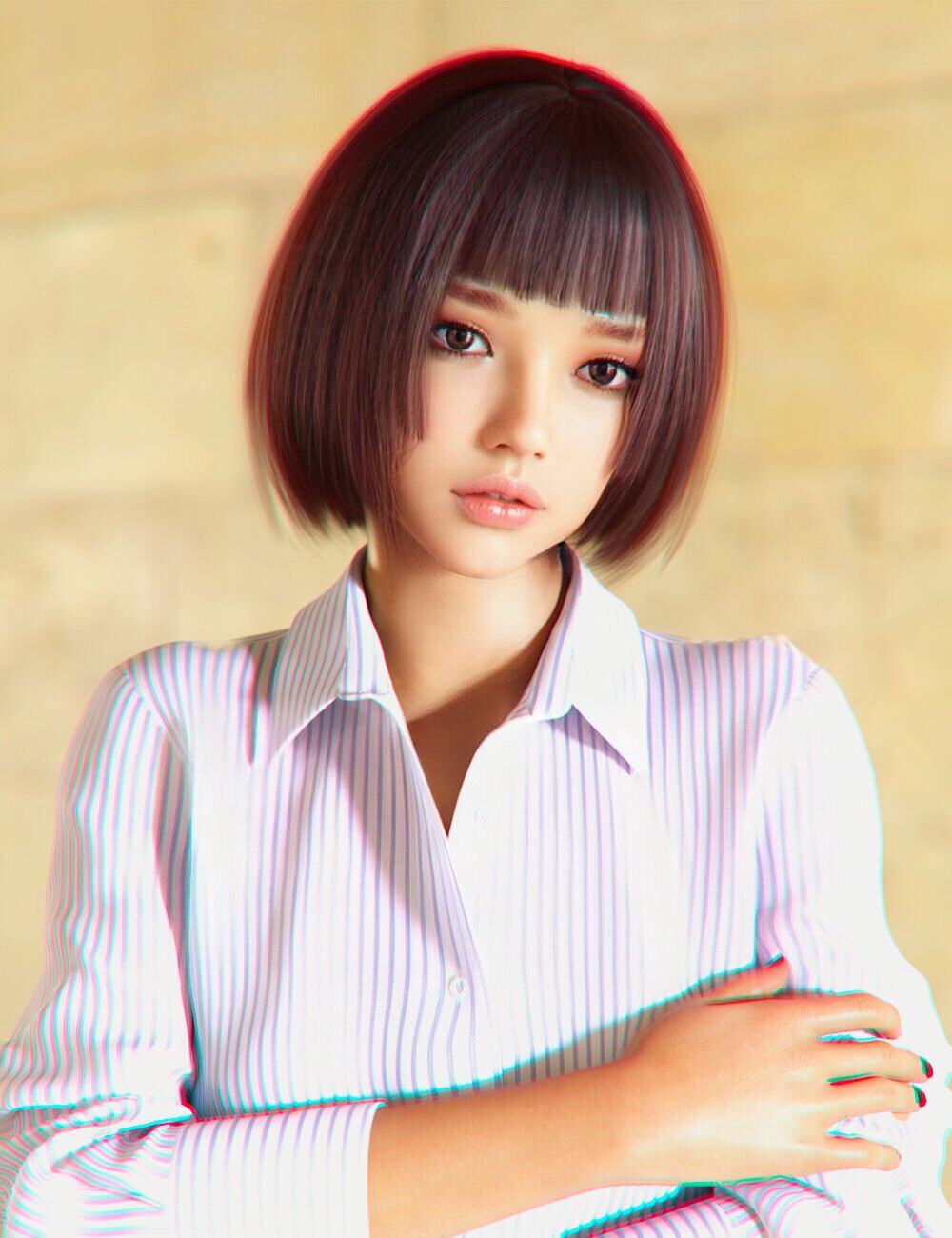 图片[1]-[daz发型] Minto Hime Bob头发为创世纪8和8.1女性-DAZ爱好者
