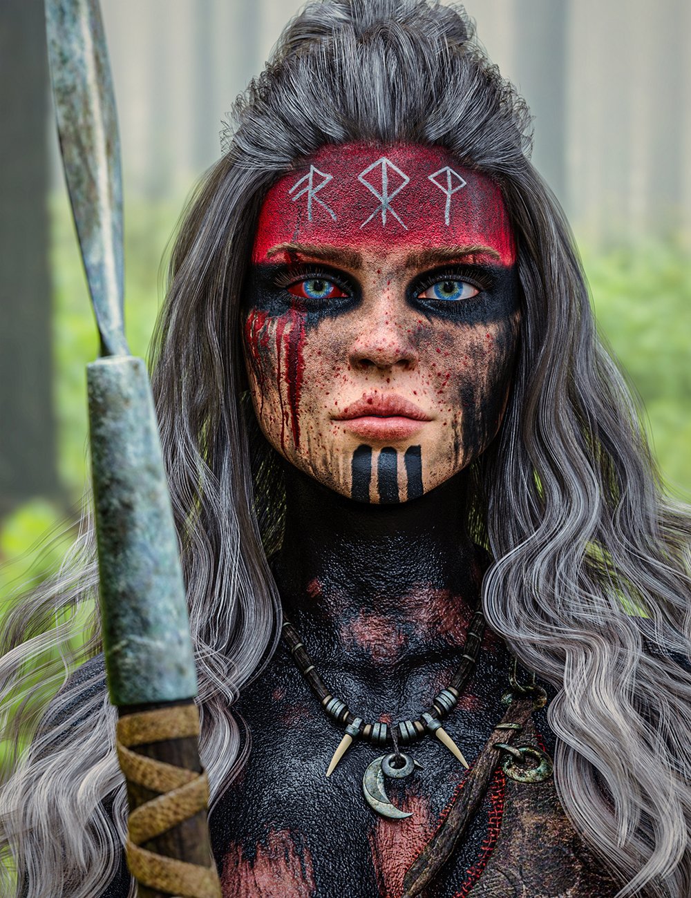 图片[1]-[daz角色] Nessa for Genesis 8.1雌性-DAZ爱好者