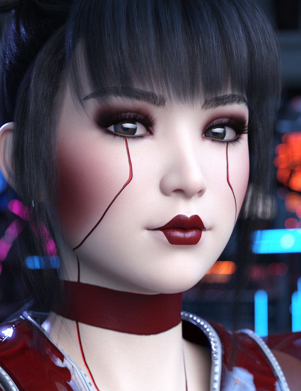 图片[1]-[daz角色] Nishi为创世纪8和8.1女性-DAZ爱好者