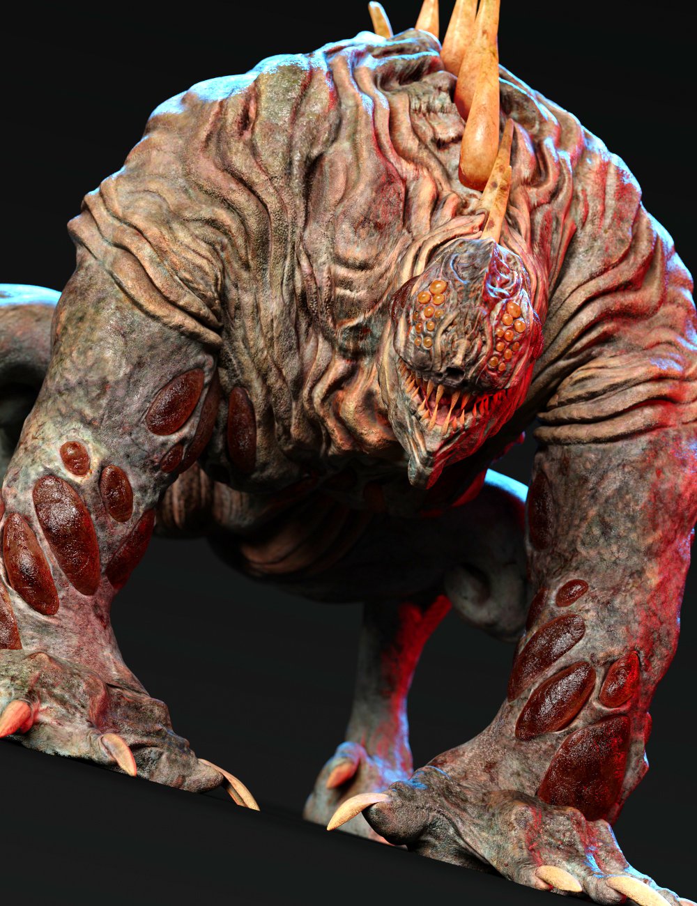 图片[1]-[daz角色] Ravager Parasite for Genesis 8.1雄性-DAZ爱好者