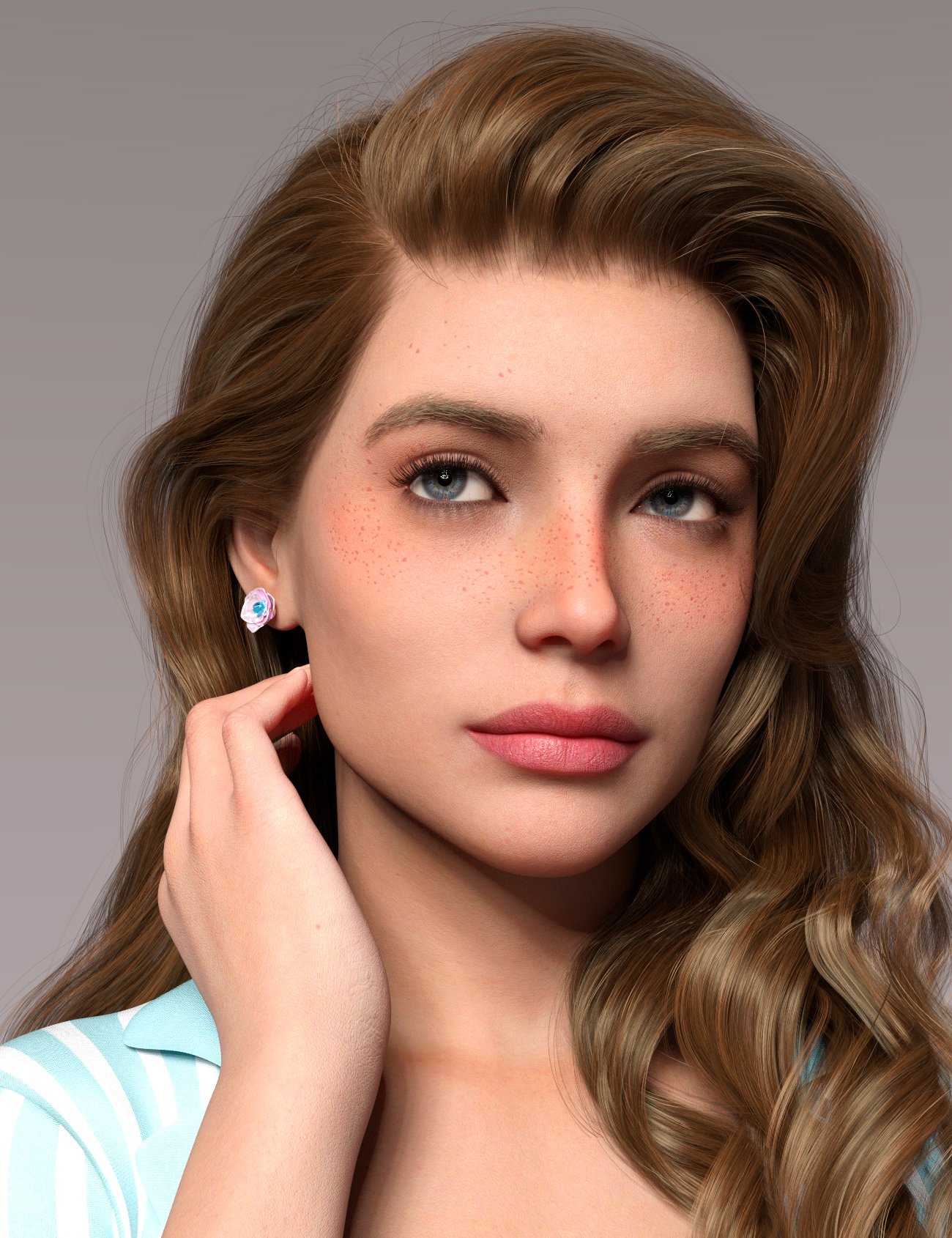 图片[1]-[daz角色] Ruby for Genesis 9-DAZ爱好者