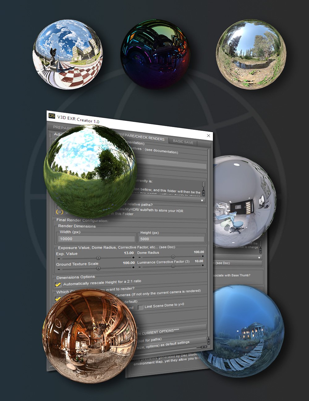 图片[1]-[daz插件] V3D HDR创建者-DAZ爱好者