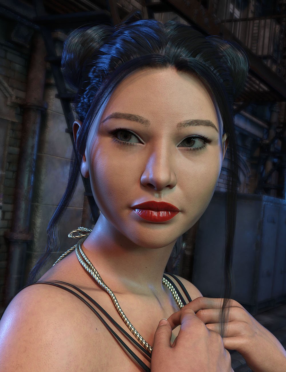 图片[1]-[daz角色] Yuko HD角色创世纪9-DAZ爱好者