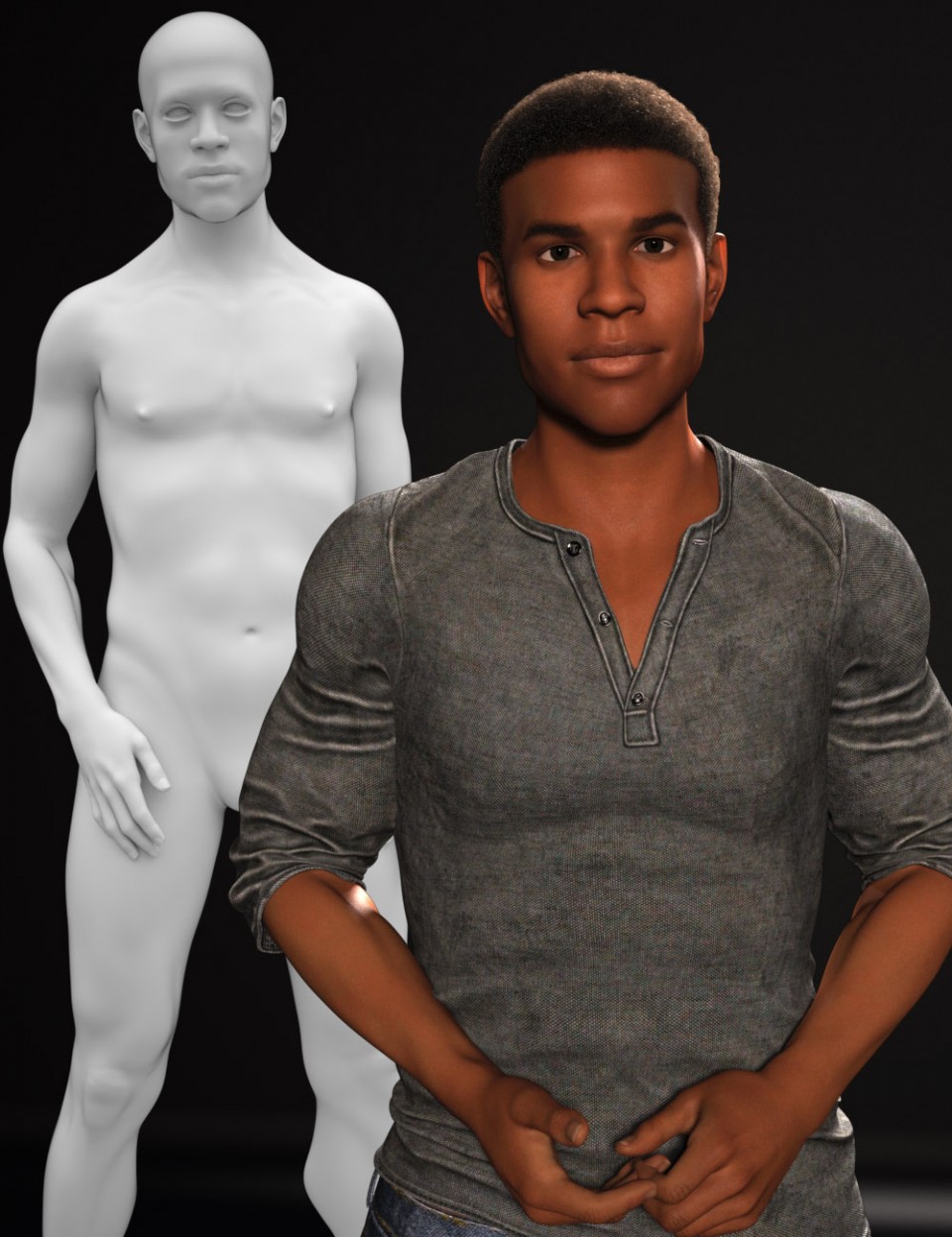 图片[1]-[daz角色] M3D杰伦形状HD创世纪3男性-DAZ爱好者