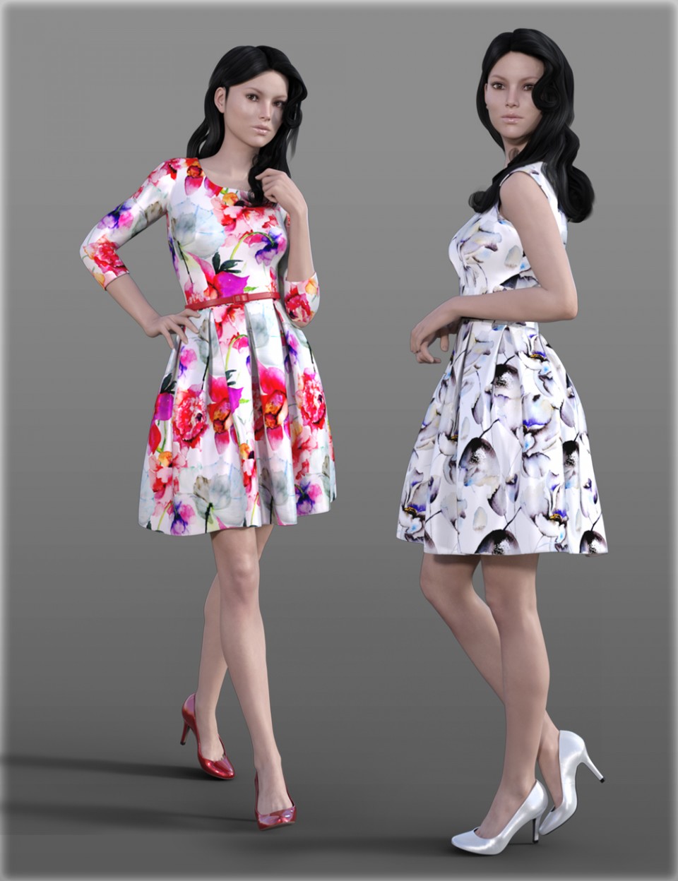 图片[1]-[daz服装] H&C创世纪3女套装-DAZ爱好者