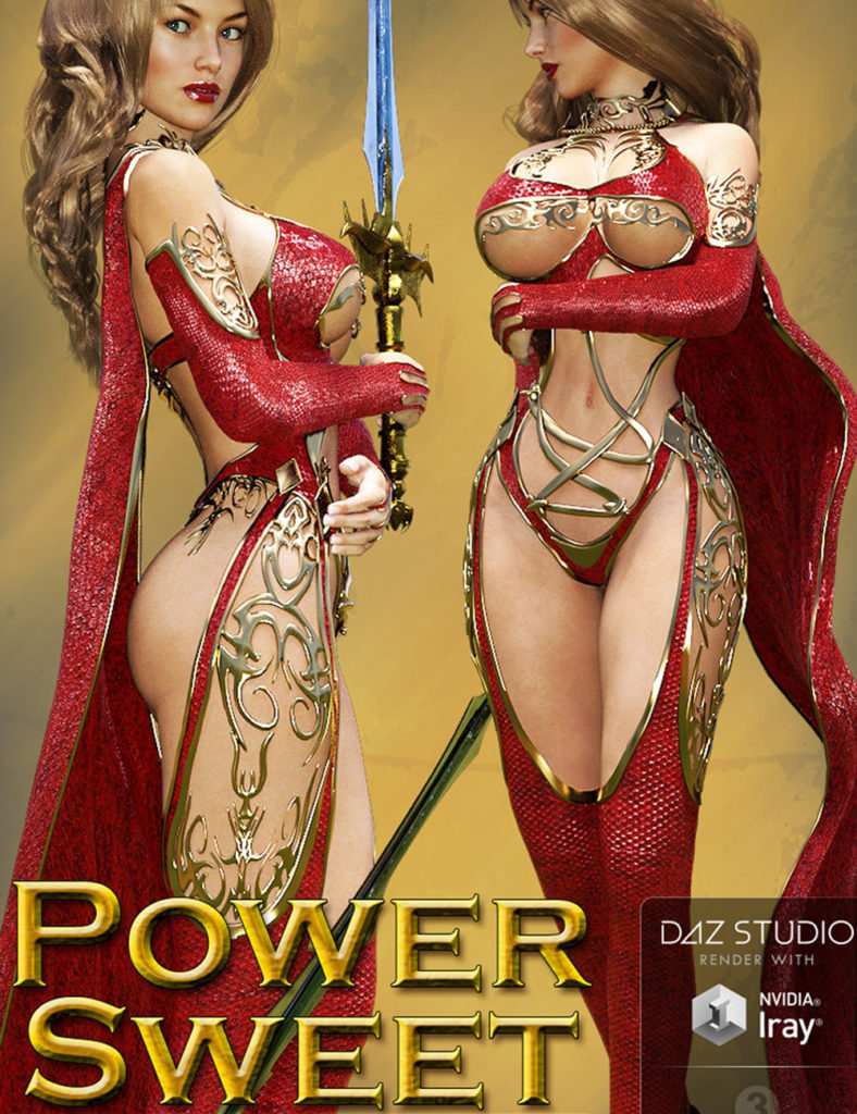 图片[1]-[daz服装] G3女用Power Sweet-DAZ爱好者
