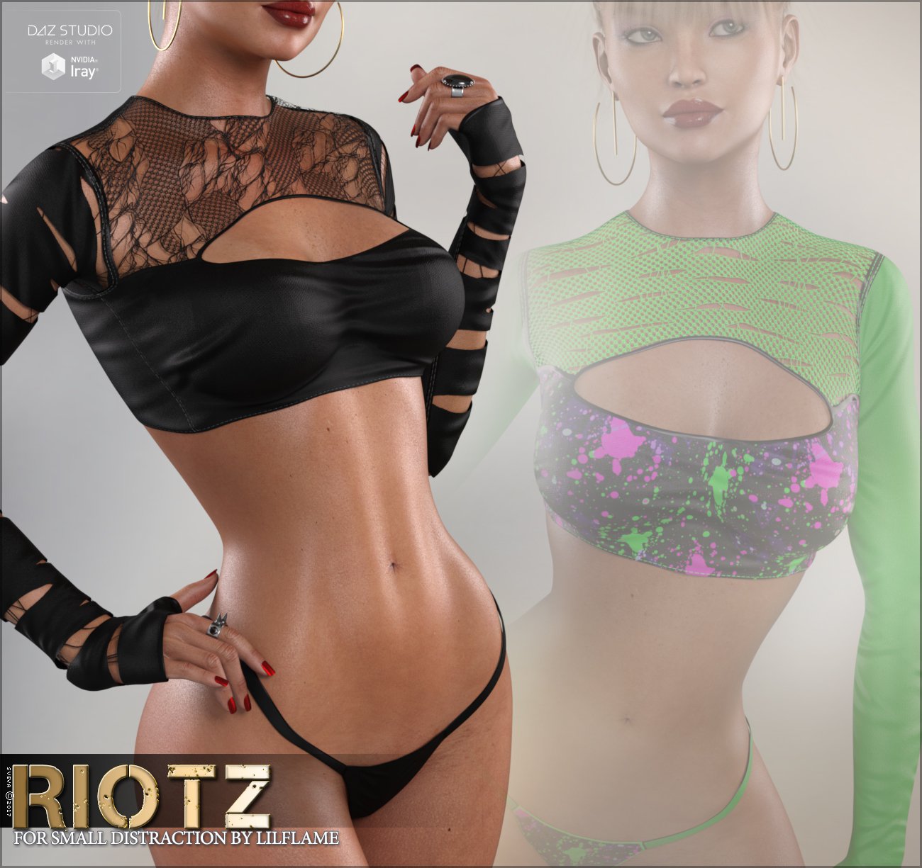图片[1]-[daz服装] 小分心的Riotz-DAZ爱好者