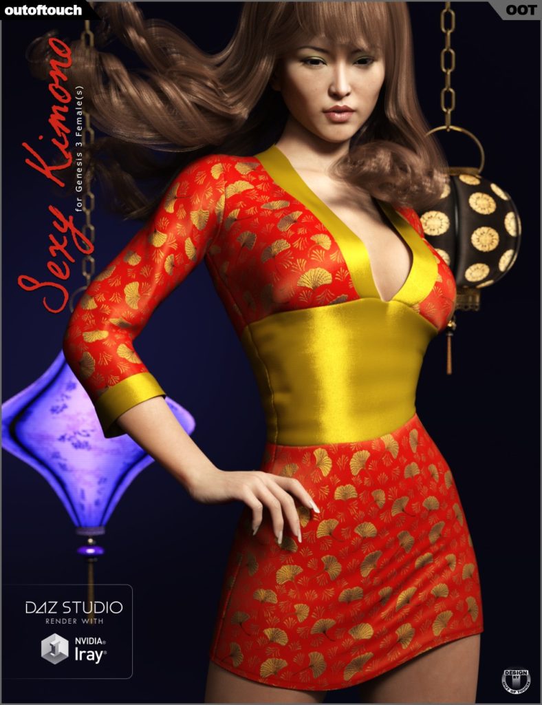 图片[1]-[daz服装] 创世纪3女性性感和服-DAZ爱好者
