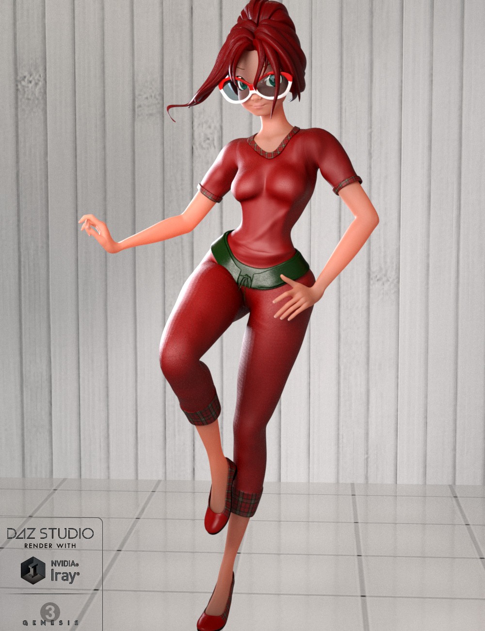 图片[1]-[daz服装] 创世纪3女性的街头服饰-DAZ爱好者