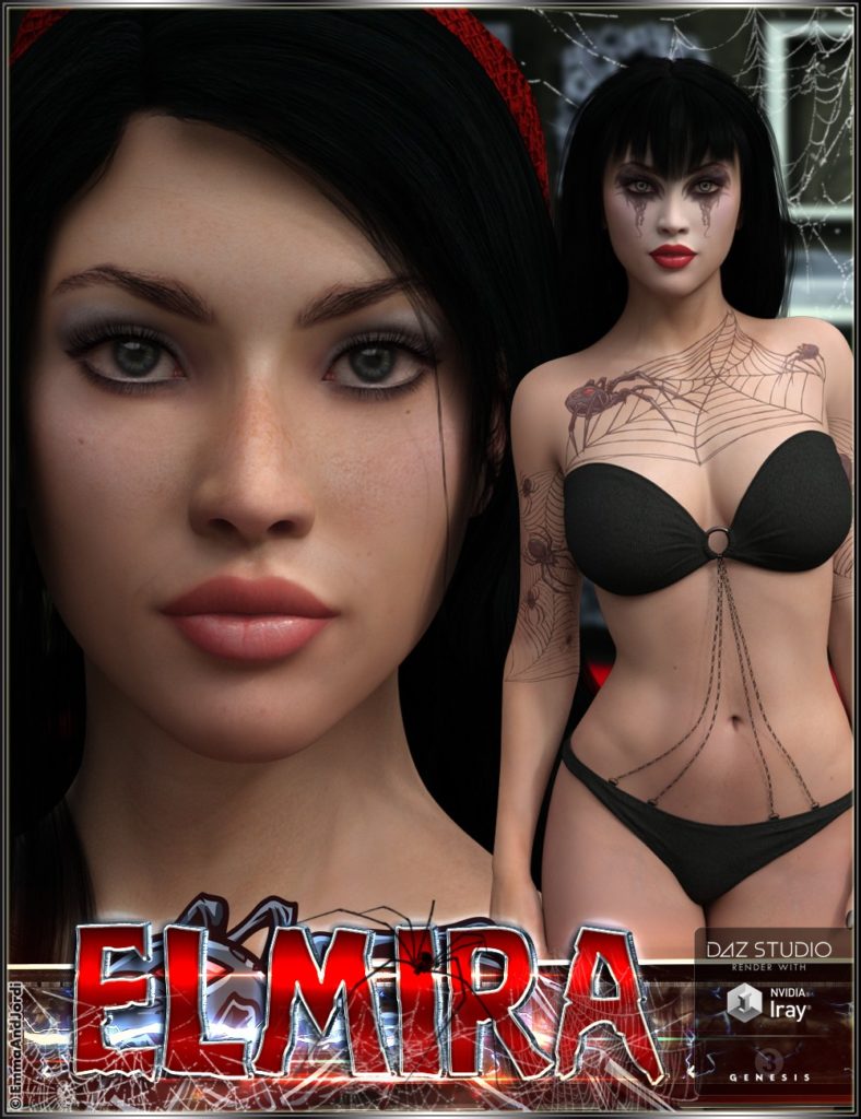 图片[1]-[daz角色] EJ Elmira为创世纪3女-DAZ爱好者