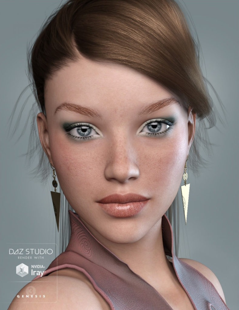 图片[1]-[daz角色] GDN Kelly为创世纪3女-DAZ爱好者
