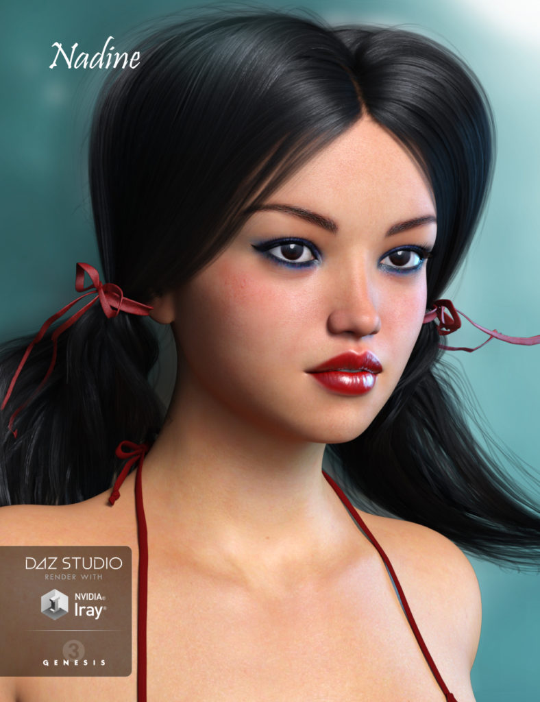 图片[1]-[daz角色] GDN Nadine是创世纪3的女性-DAZ爱好者