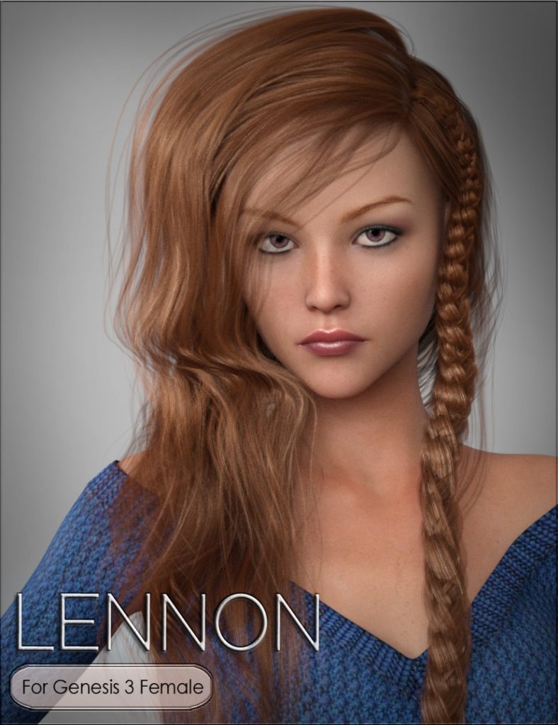 图片[1]-[daz角色] HPVYK Lennon为创世纪3女-DAZ爱好者