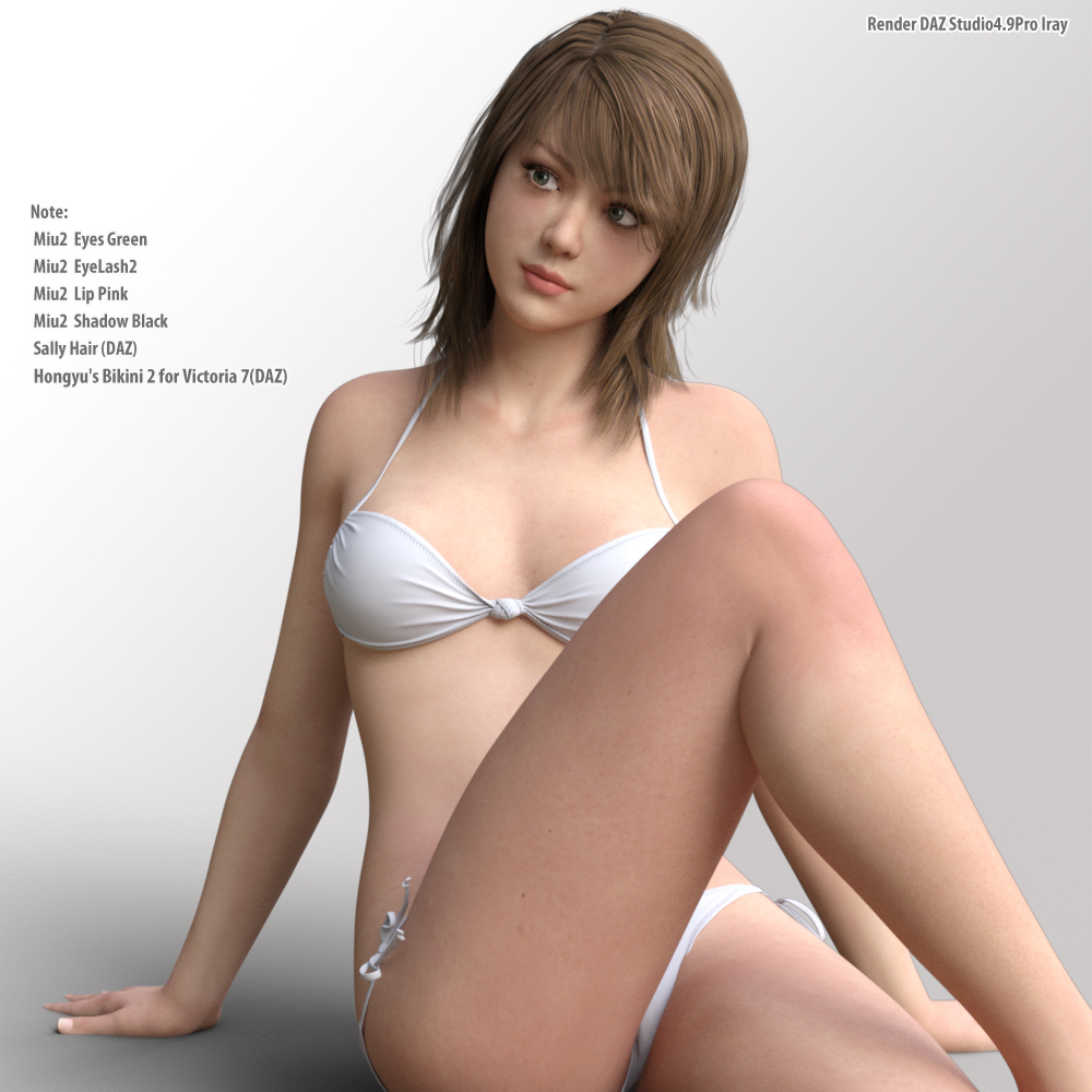 图片[1]-[daz角色] 为G3F Miu2-DAZ爱好者