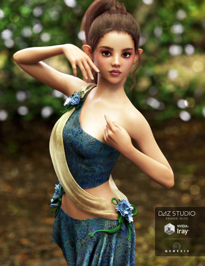 图片[1]-[daz角色] 鼠尾草为创世纪3女性-DAZ爱好者