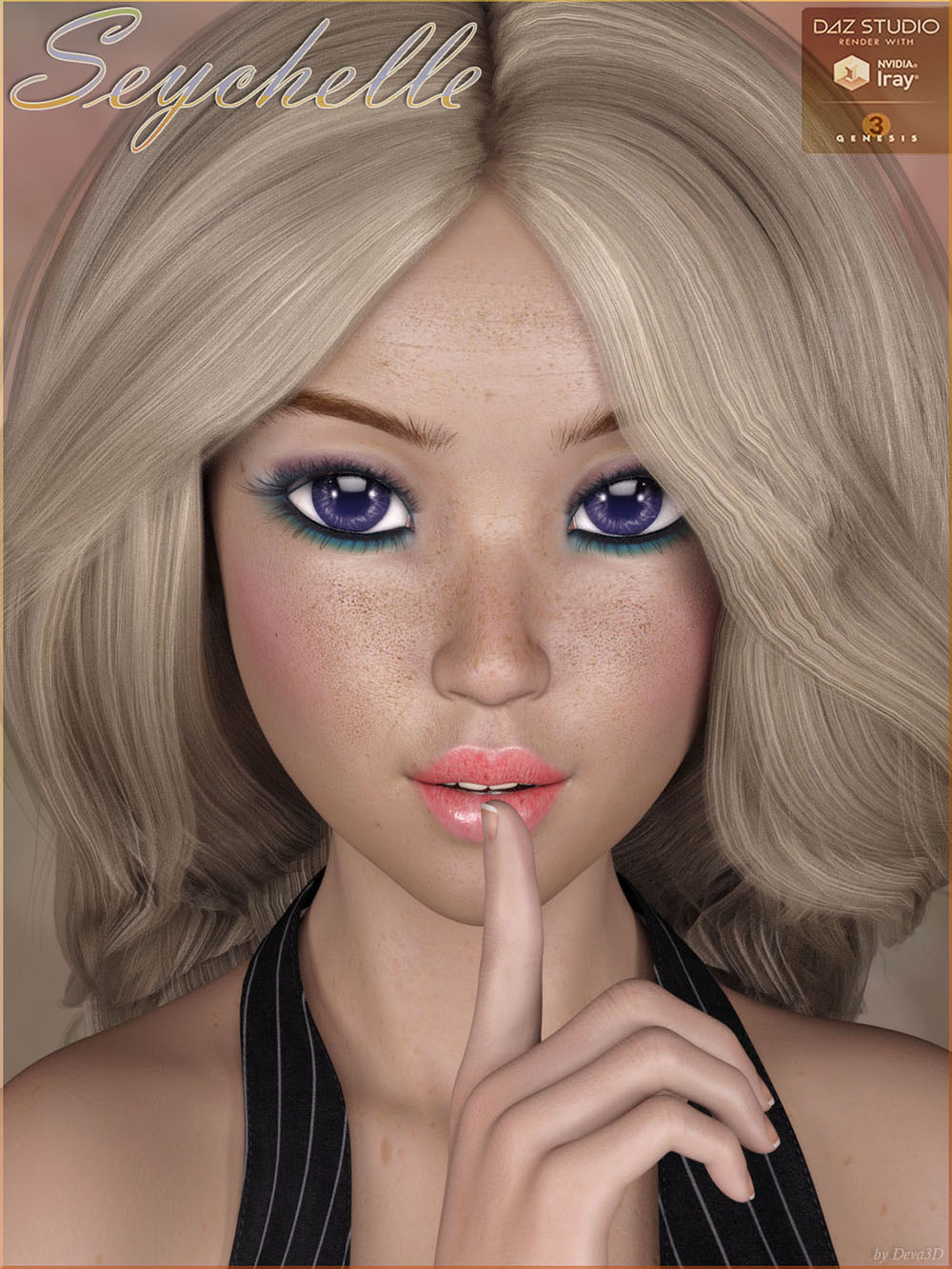 图片[1]-[daz角色] 爱子7号的TDT-Seychelle-DAZ爱好者