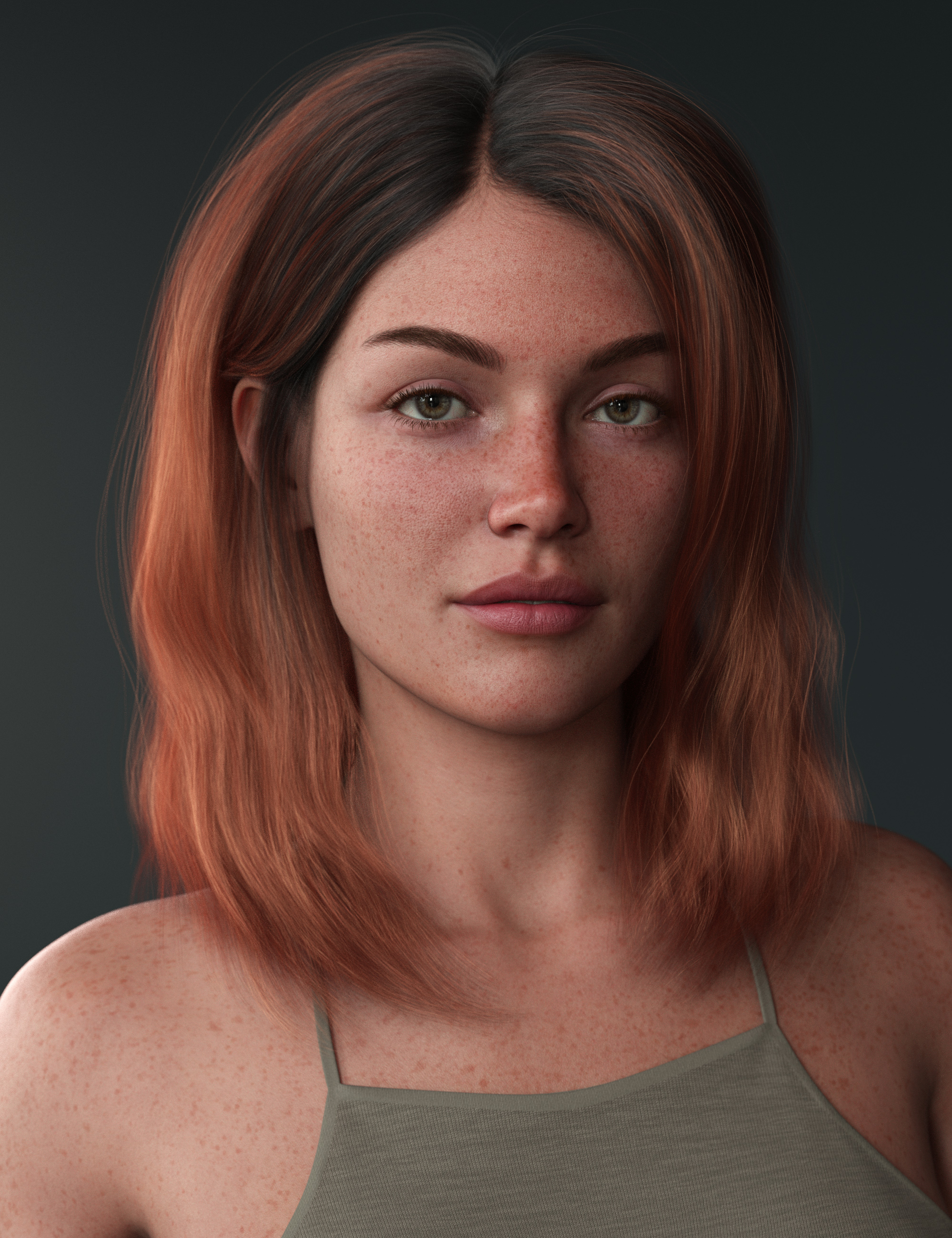 [daz材质] Side Parted Long Bob Hair Texture Expansion-DAZ爱好者