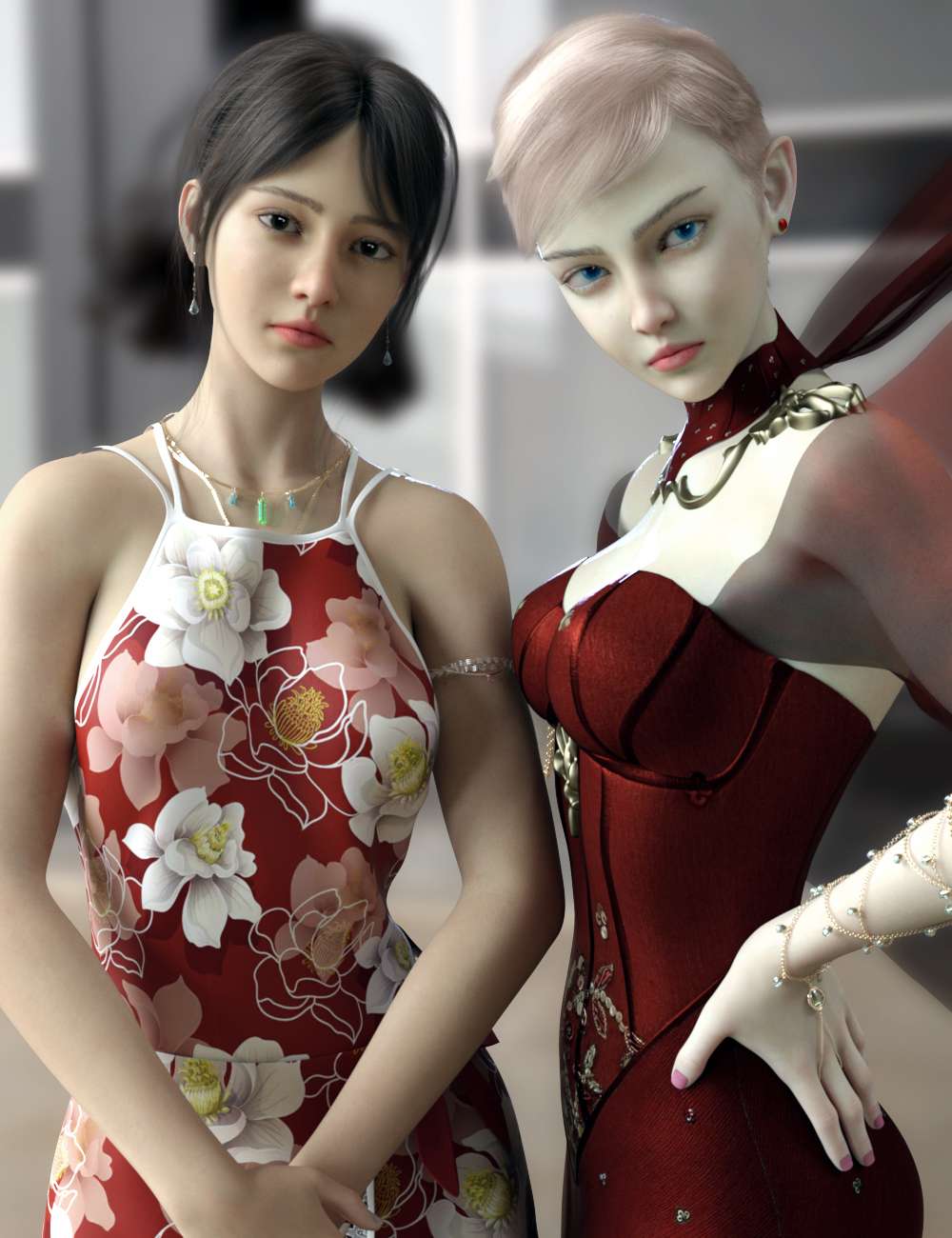 [daz角色] Vo Xiao Xia for Genesis 8.1 Female-DAZ爱好者