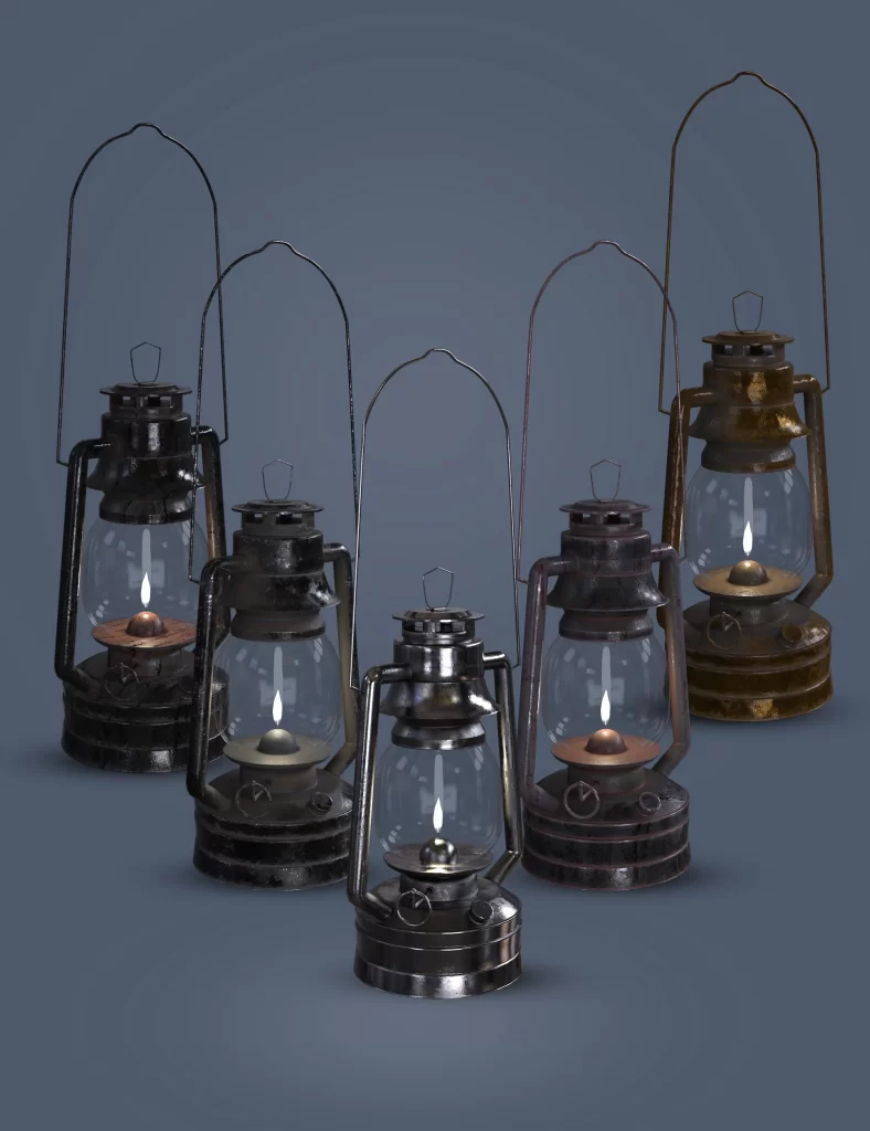 [daz道具] Halloween Plague Doctor Lamp for Genesis 8 and 8.1