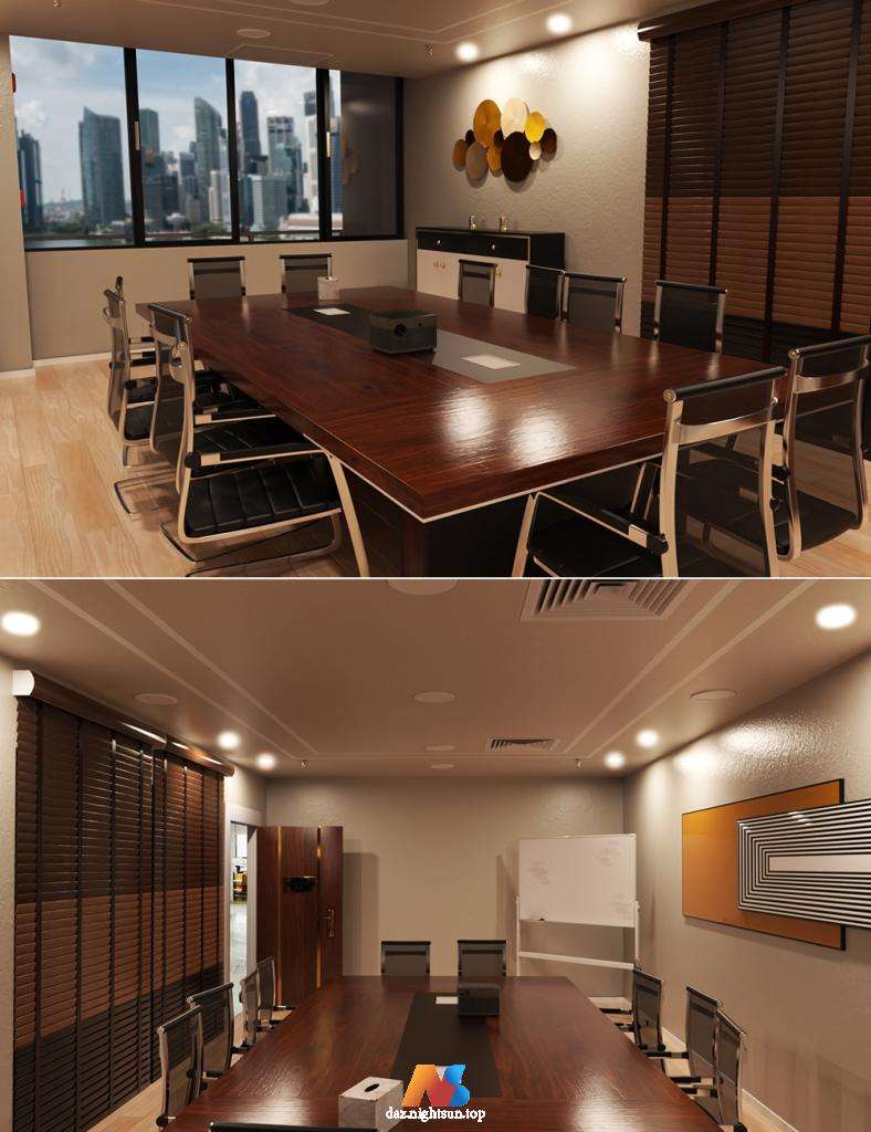 [daz场景] Marina Conference Room