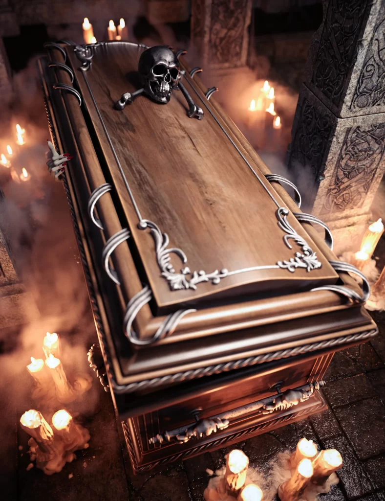 [daz道具] B.E.T.T.Y. Vampire Coffin