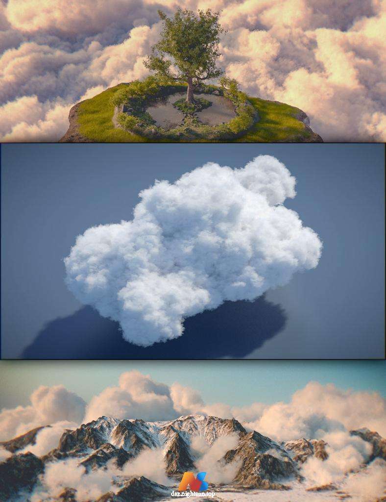[daz环境] Cloudscape Creator - Hero Clouds for Iray