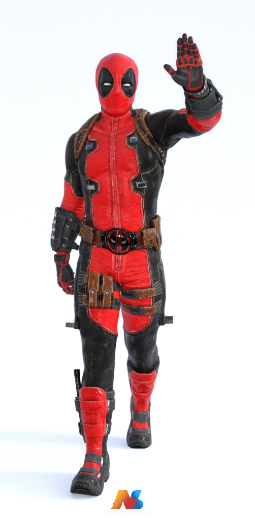 [daz角色] Deadpool for G8M