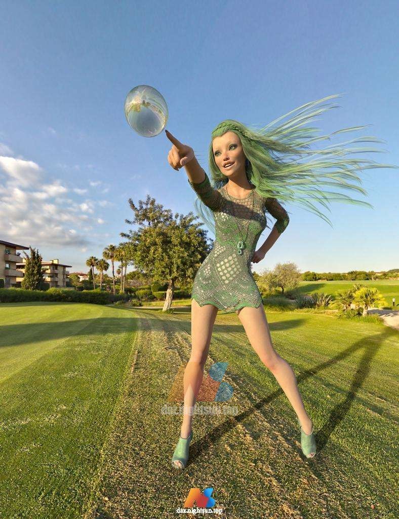 [daz环境] HDRI Urban Greens I