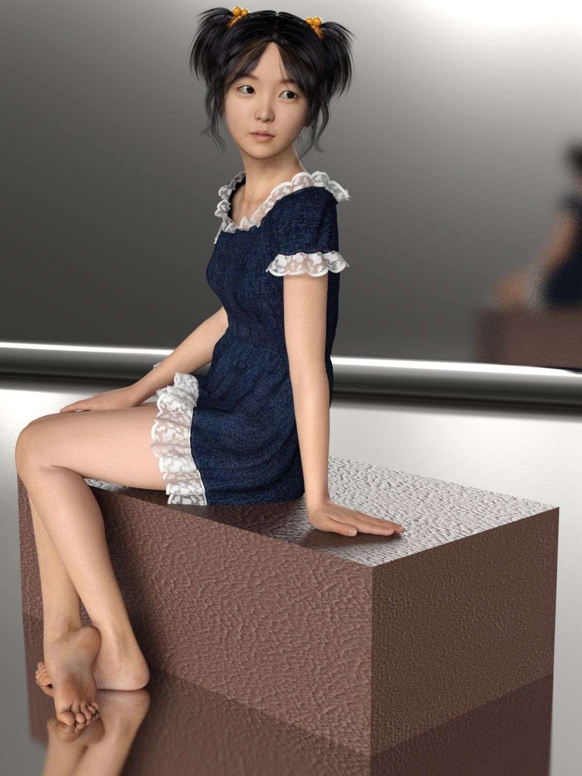 [daz角色] Xiao Mei For G8F-DAZ爱好者