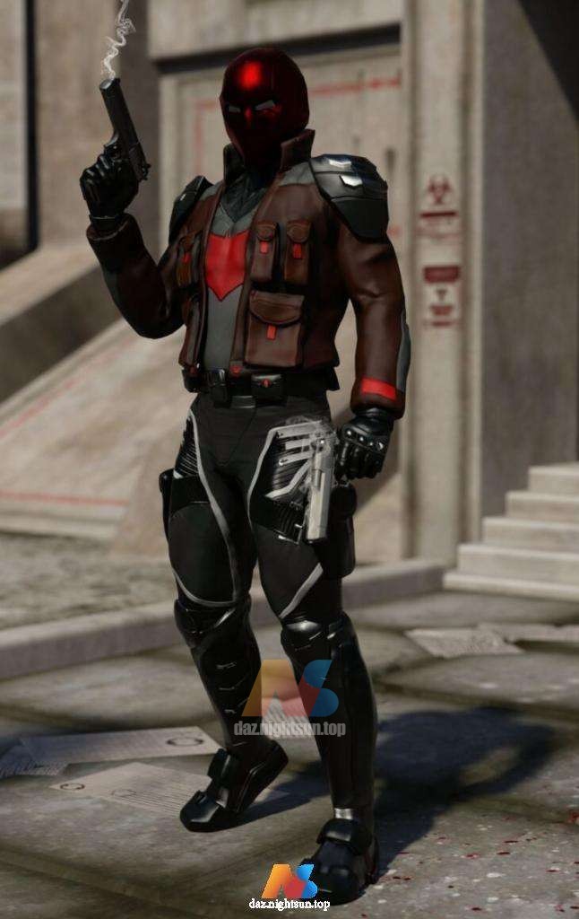 [daz服装] DCUO Redhood For G8M