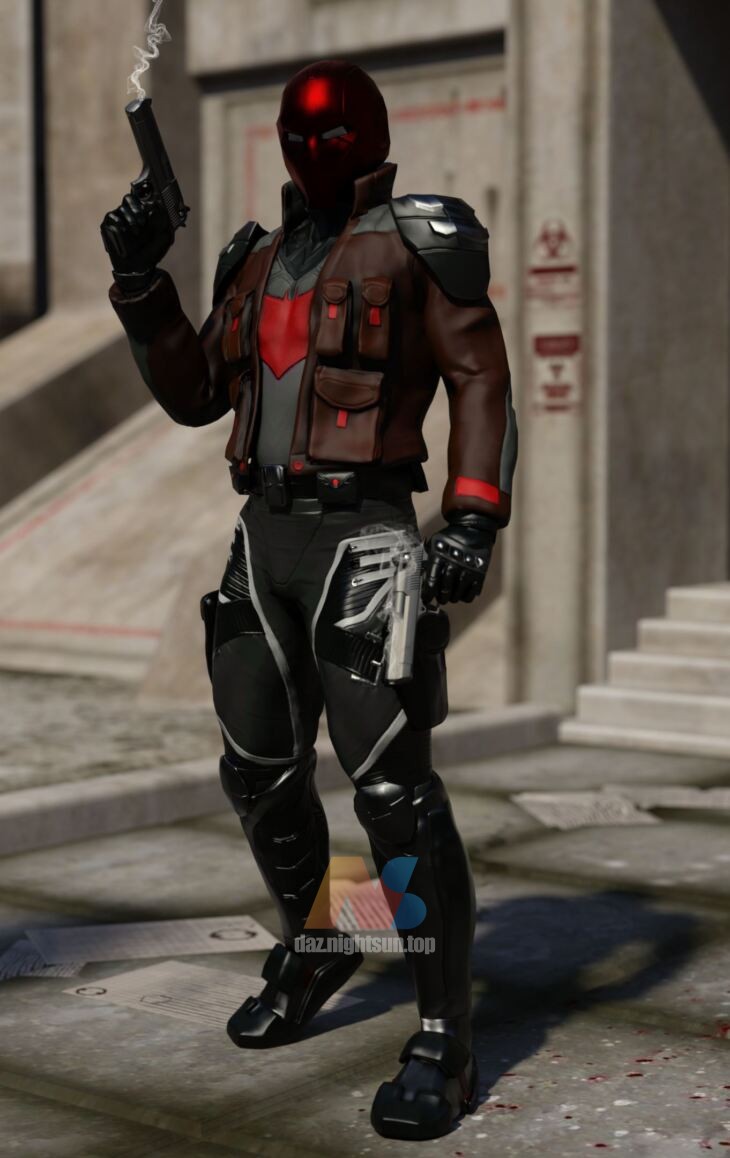 [daz服装] DCUO Redhood For G8M-DAZ爱好者