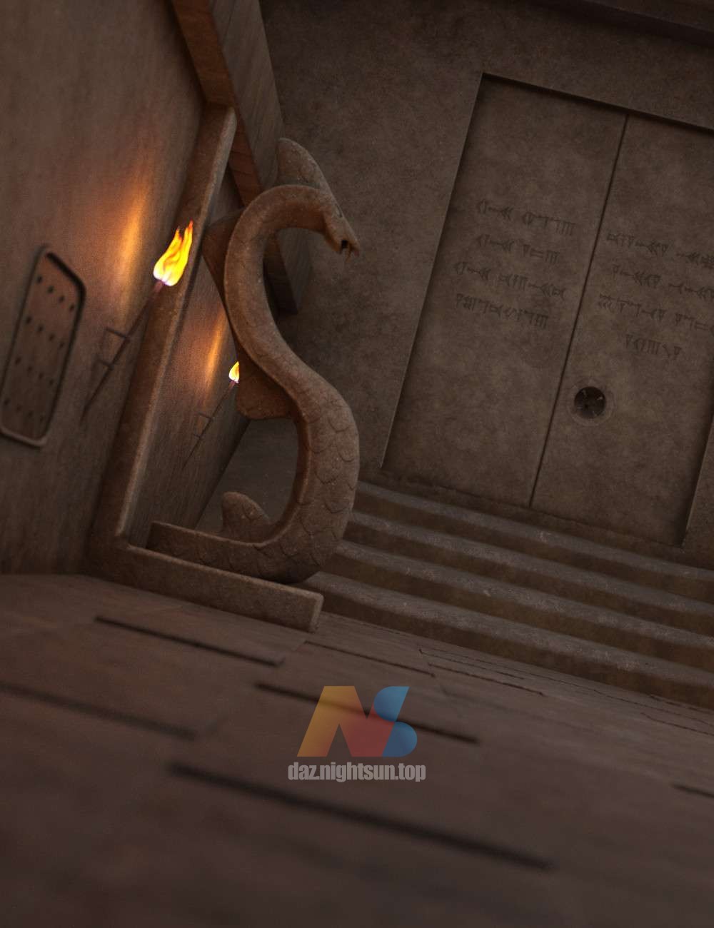[daz环境] Fantasy Trapped Vault-DAZ爱好者