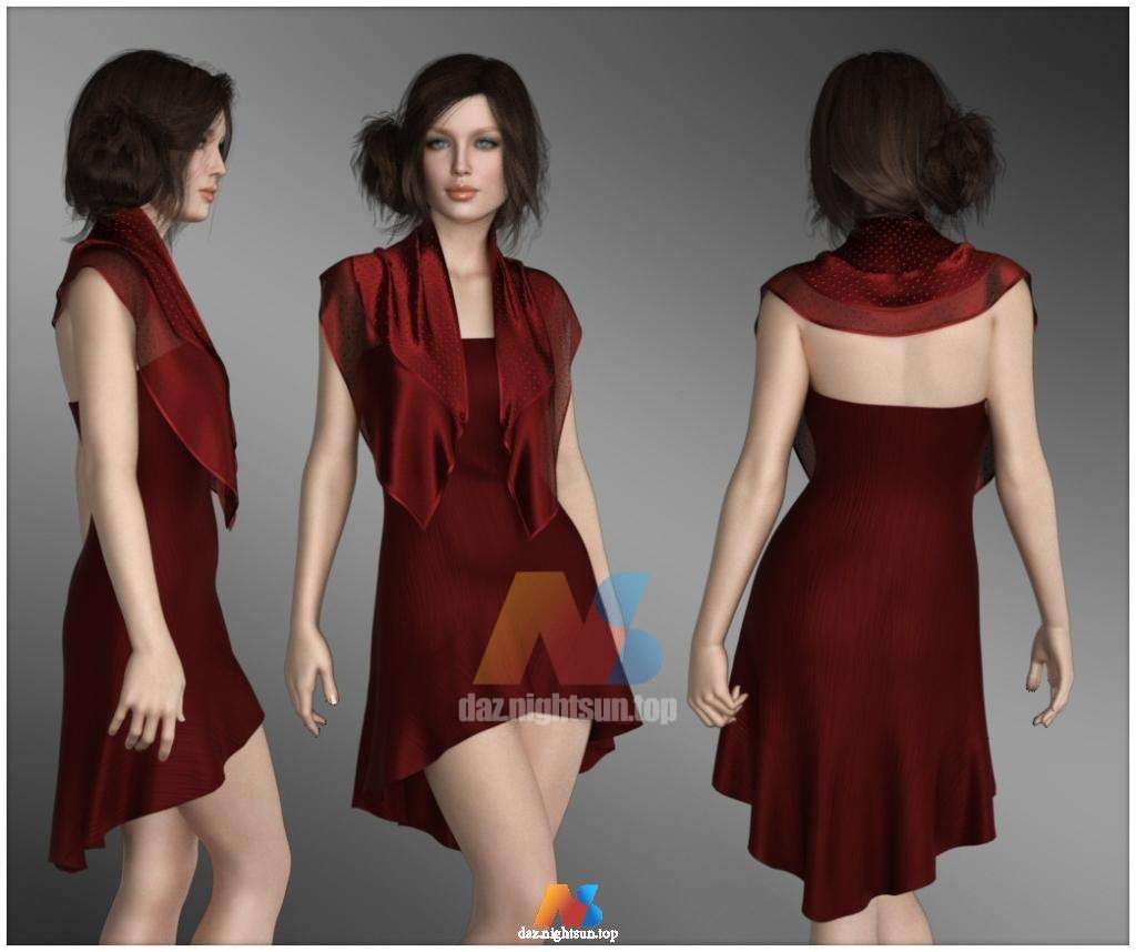 图片[2]-[daz服装] dForce – Adornments A & B for G8F-DAZ爱好者