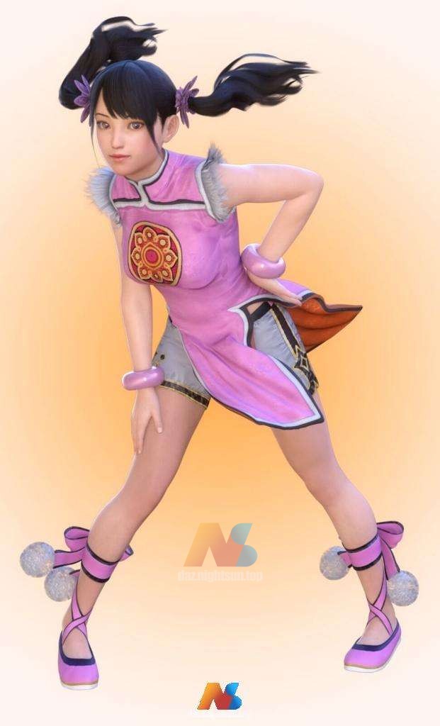 图片[2]--[daz服装] Ling Xiaoyu Outfits for G8F-DAZ爱好者