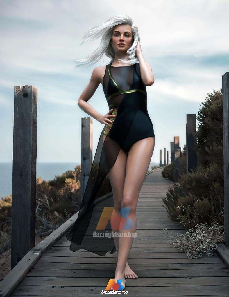 [daz服装] dForce Beautiful Summer Swimsuit