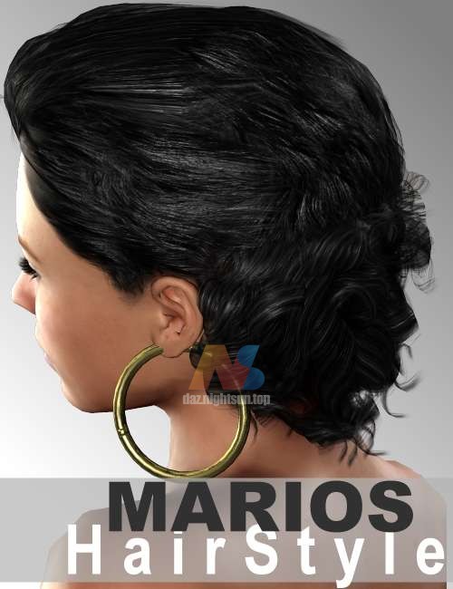 图片[3]-[daz发型] Marios Hair-DAZ爱好者