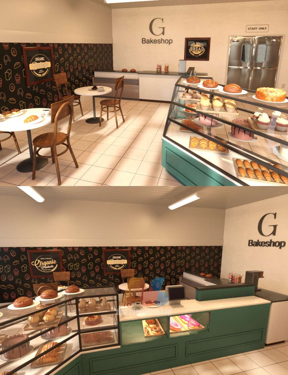 [daz场景] FG 面包店-DAZ爱好者