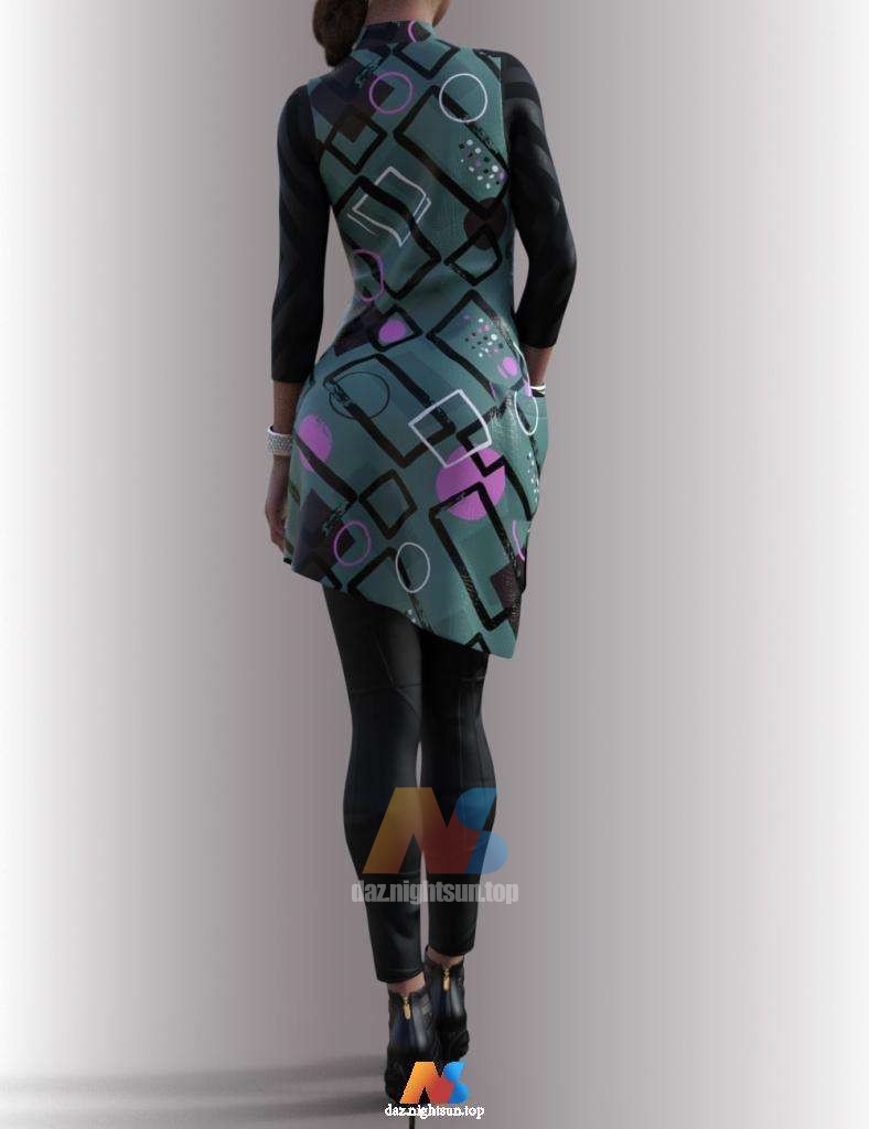 [daz服装] dForce Kamrin Outfit for Genesis 8.1 Female