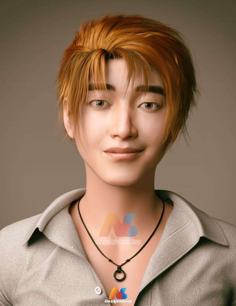 [daz角色] GN Jun Jie HD for Genesis 8.1 Males