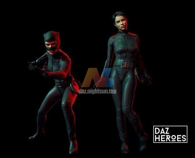 [daz服装] Catwoman 2022 For Genesis 8.1 Female