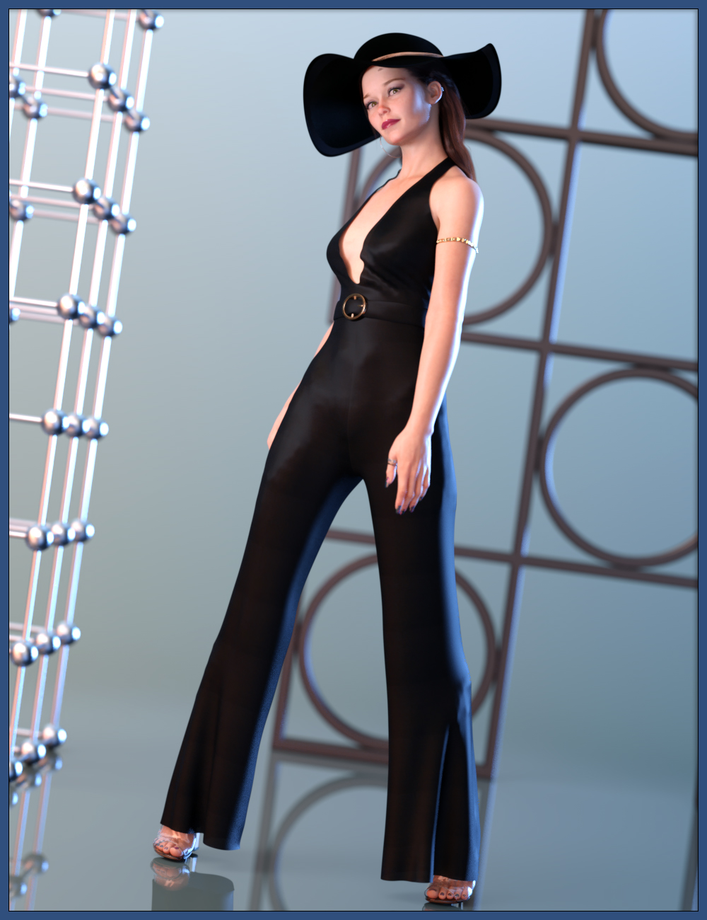 [daz服装] dForce Summer Chic Suit for Genesis 8 Female(s)-DAZ爱好者