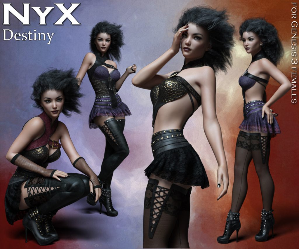 [daz服装] NyX Destiny