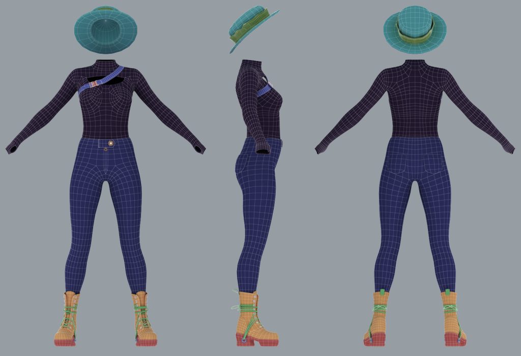 图片[2]-[daz服装] Casual Fashion Outfit Vol 3 for Genesis 8 and 8.1 Females-DAZ爱好者