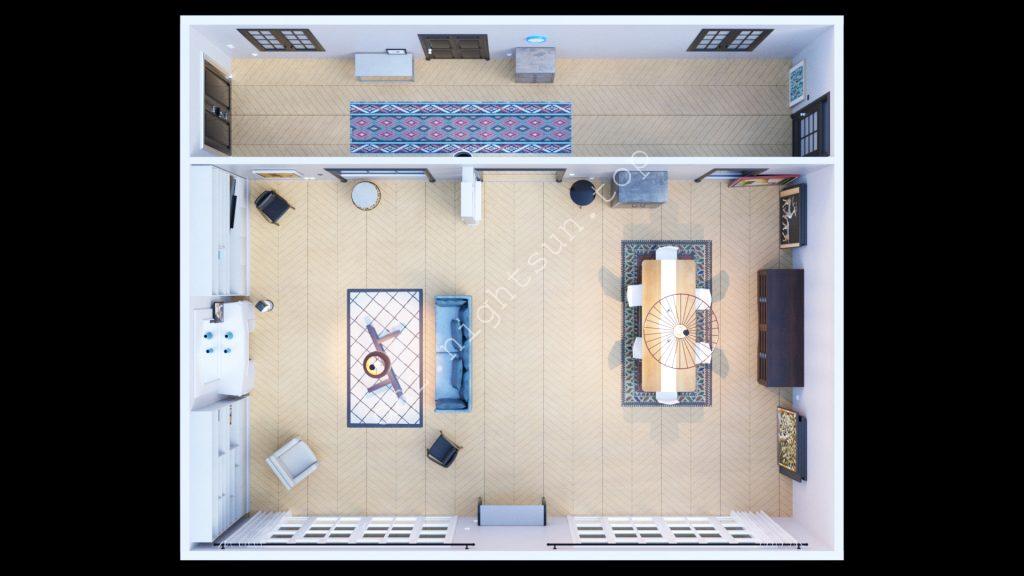 图片[2]-[daz场景] La Casa Apartment-DAZ爱好者