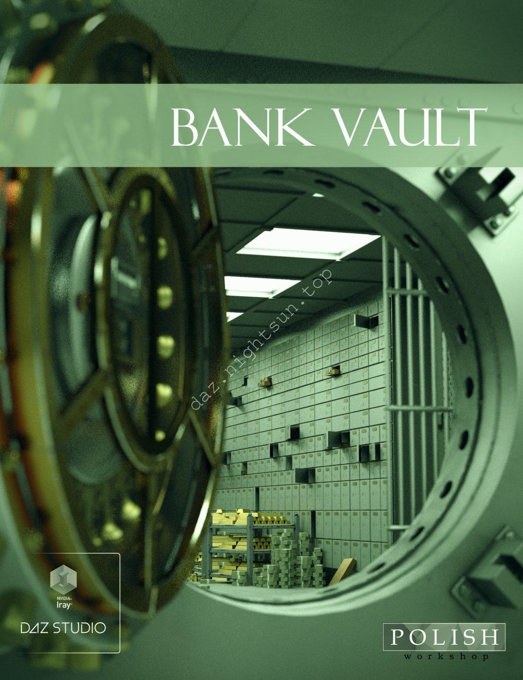 [daz场景] Bank Vault