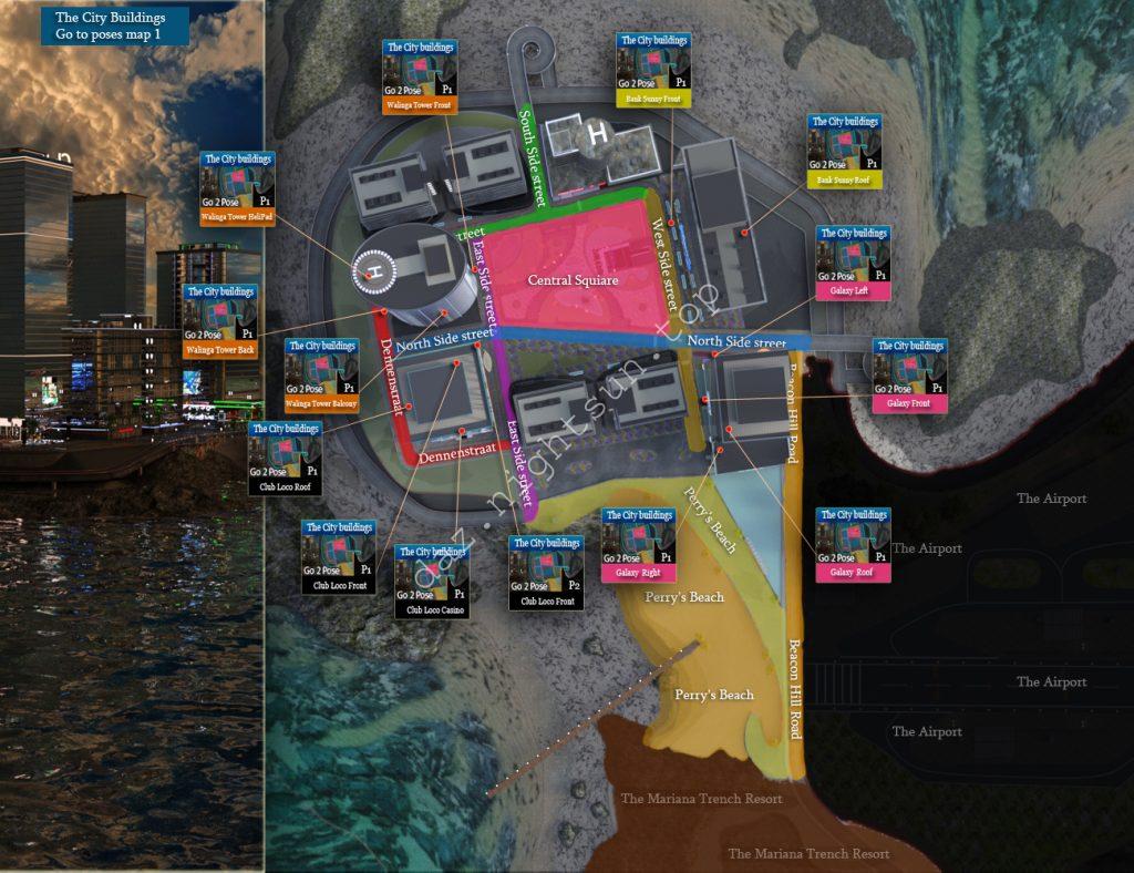图片[2]-[daz场景] Airport Island – City Center-DAZ爱好者