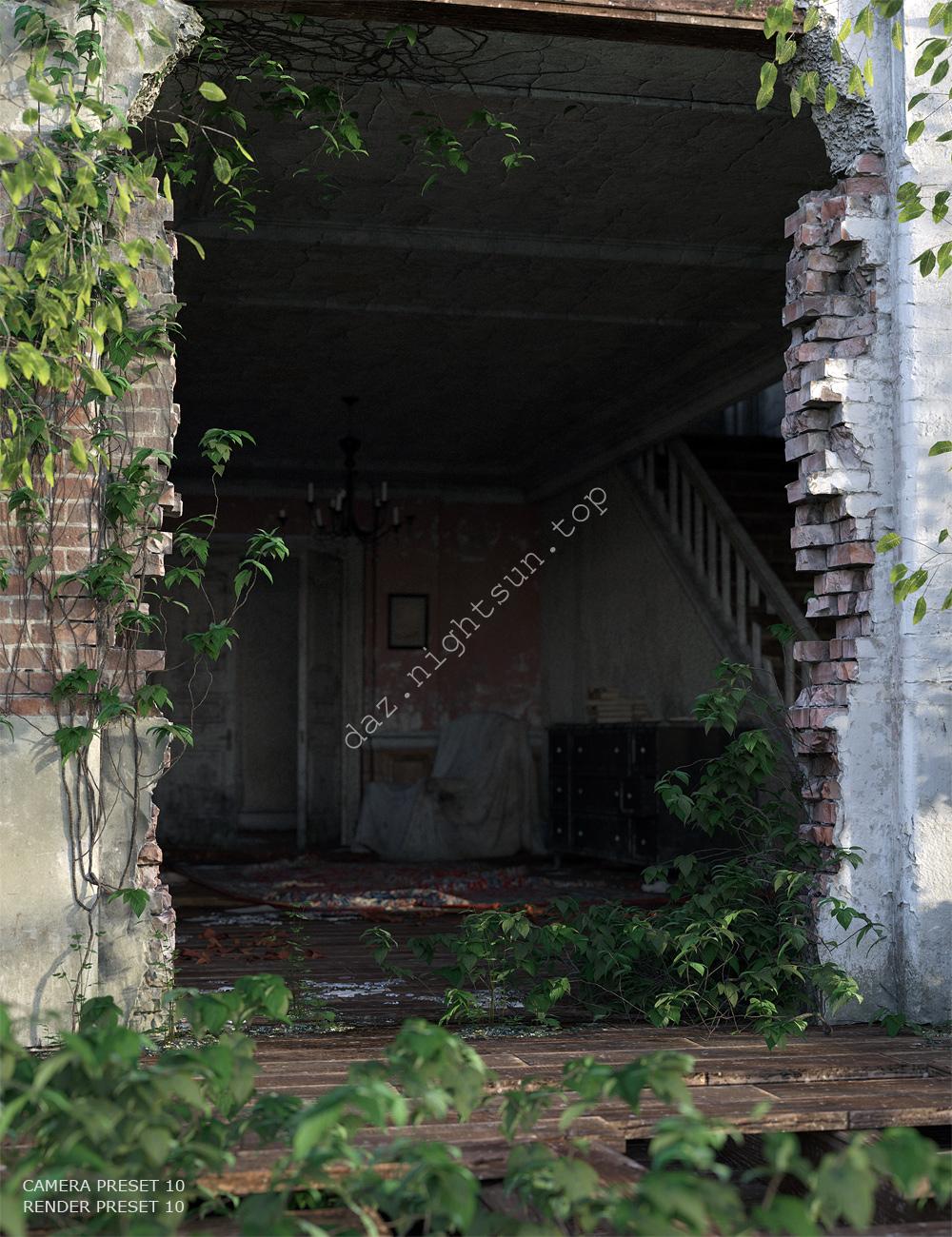[daz场景] Abandoned : Home Sweet Home